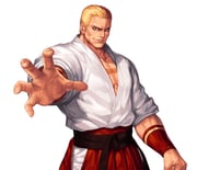 wolfgang krauser (the king of fighters and 2 more) drawn by evilgun
