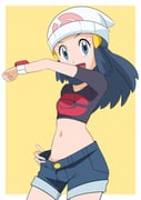 dawn and jessie (pokemon and 2 more) drawn by hainchu