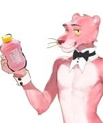 the pink panther (the pink panther) drawn by daga_(hexedcoin)