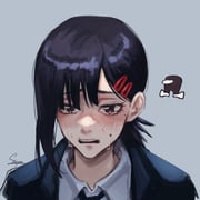 Anime girl with Among Us eyes - Drawception