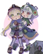 bondrewd and prushka (made in abyss) drawn by saiko67