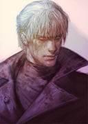 dante (devil may cry and 1 more) drawn by roman_colerov