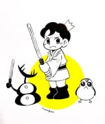 bojji, kage, domas, and hokuro (ousama ranking) drawn by kiyv_kiyu