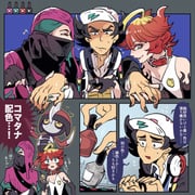giacomo and kingambit (pokemon and 1 more) drawn by nyoripoke