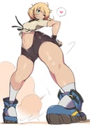 bridget (guilty gear and 1 more) drawn by semham
