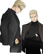 leon s. kennedy and jack krauser (resident evil and 2 more) drawn by  tatsumi_(psmhbpiuczn)