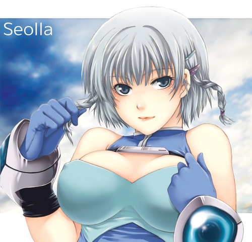 seolla schweizer (super robot wars and 1 more) drawn by hiyoshi_hana