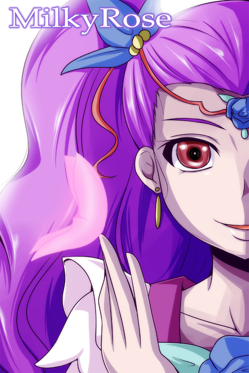 mimino kurumi, milk, and milky rose (precure and 2 more) drawn by nishi_koutarou