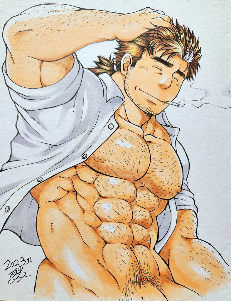 mononobe kyoma (tokyo afterschool summoners and 1 more) drawn by sunfight0201