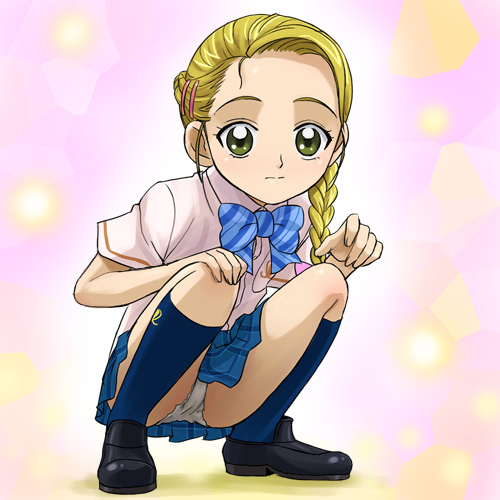 kujou hikari (precure and 2 more) drawn by haruyama_kazunori