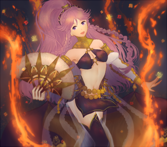 olivia (fire emblem and 2 more) drawn by lijupy