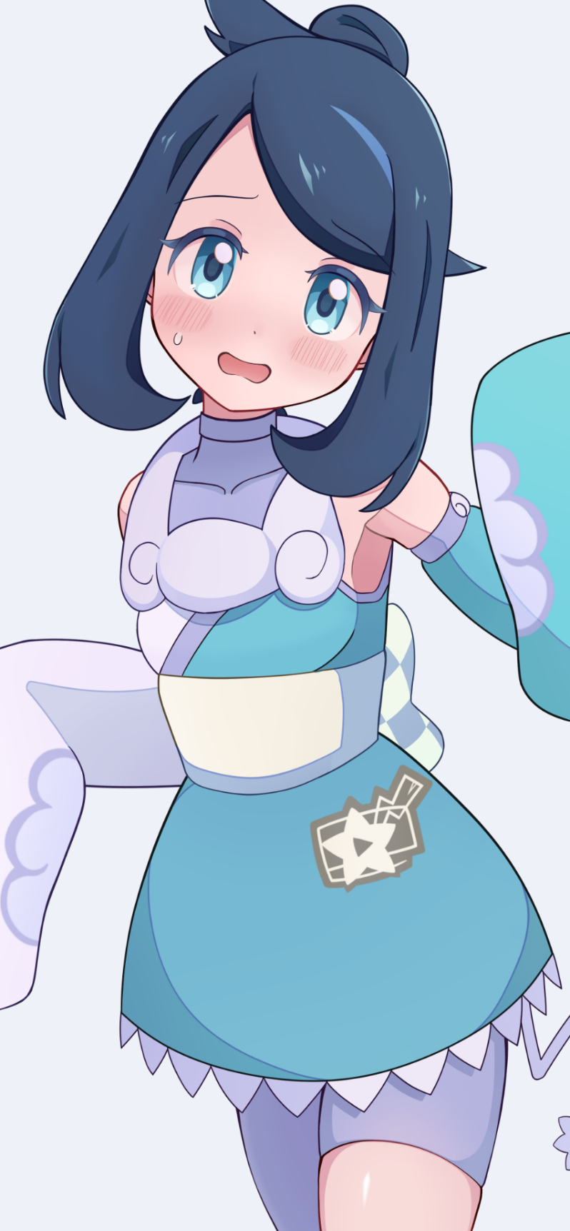 iono and liko (pokemon and 2 more) drawn by melili