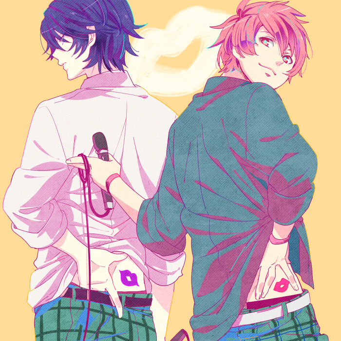 ichinose tokiya and ittoki otoya (uta no prince-sama) drawn by shuri_(84k)