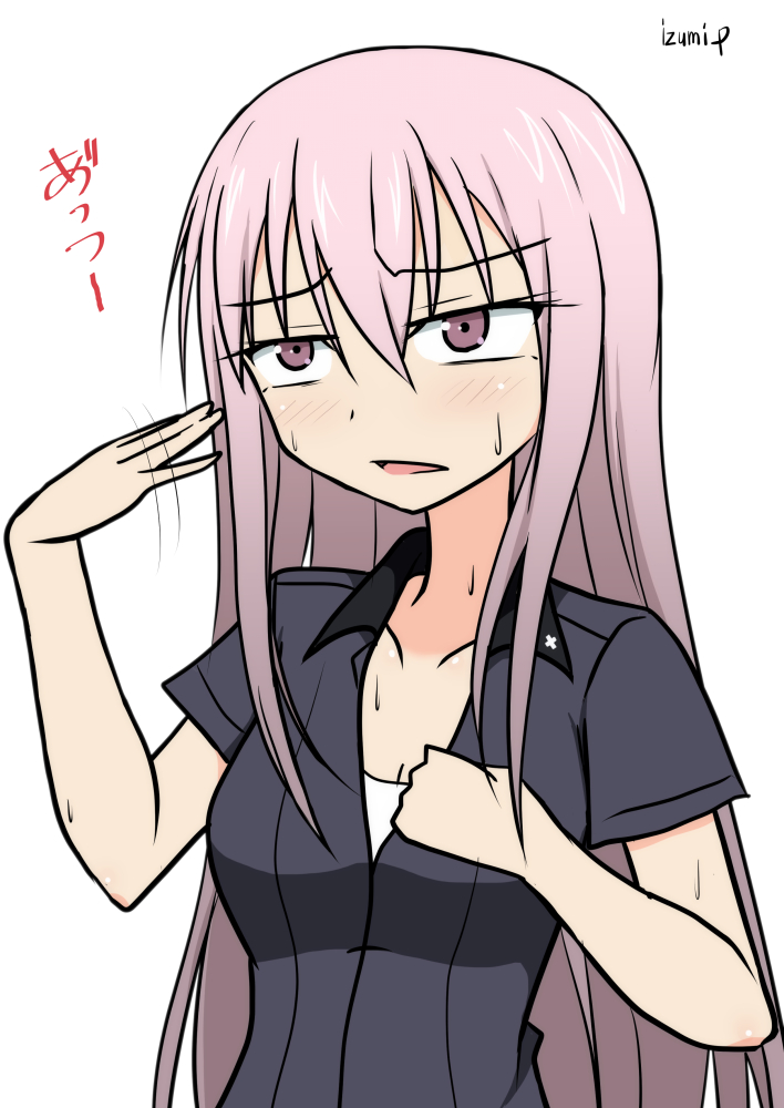 sheska (girls und panzer and 1 more) drawn by izumi_(izumi_p)