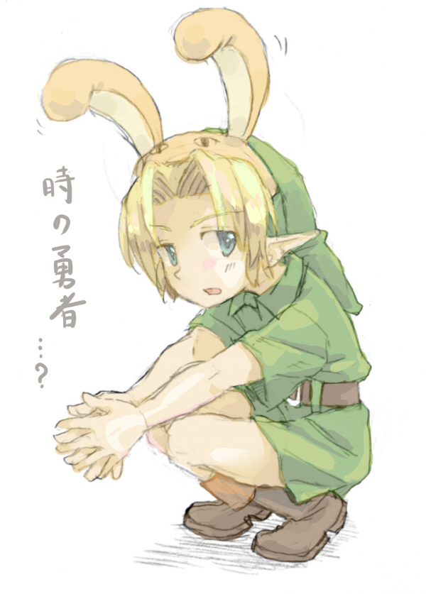 link and young link (the legend of zelda and 1 more) drawn by ponotenochi