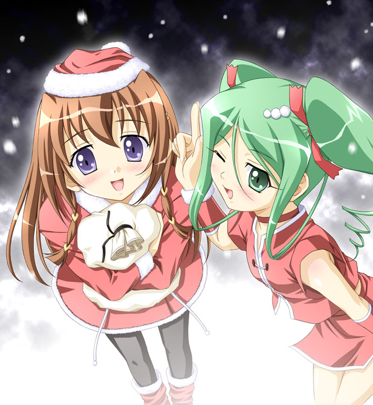 tachibana ichika and kuroki manatsu (utakata) drawn by igul
