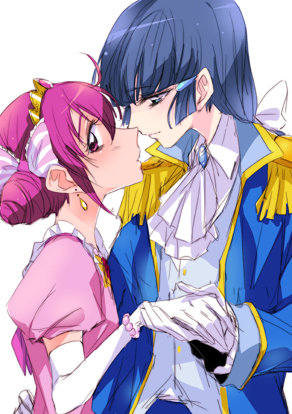 aoki reika and hoshizora miyuki (precure and 1 more) drawn by tima