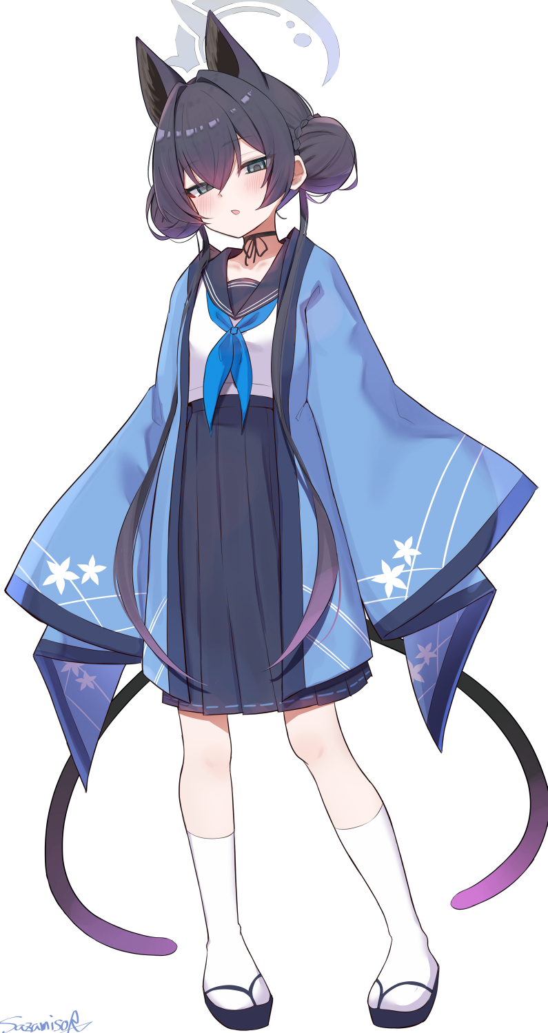 kisaki and kikyou (blue archive) drawn by sazamiso_rx