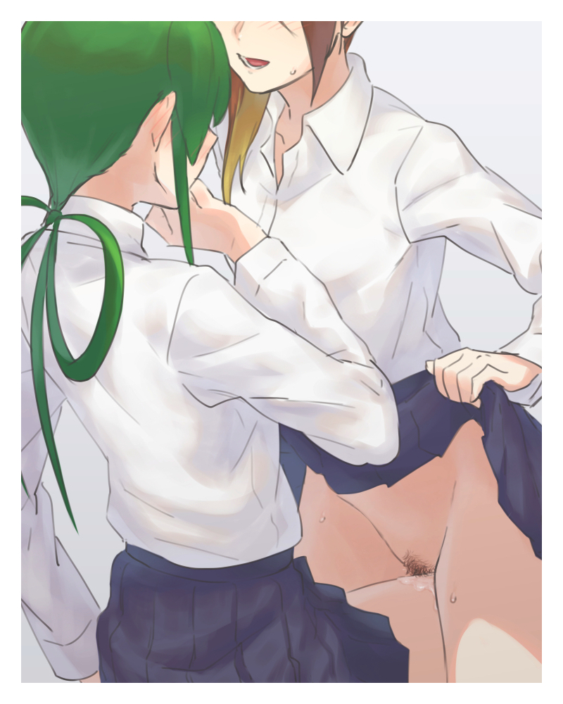 rutile and jade (houseki no kuni) drawn by tea_oden