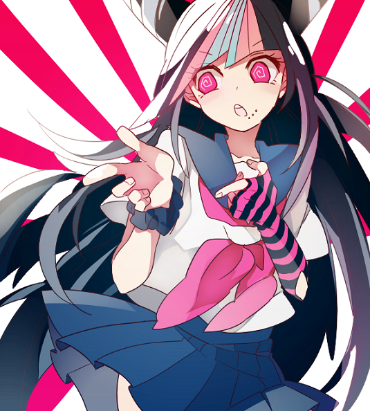 mioda ibuki (danganronpa and 1 more) drawn by 4_(nakajima4423)