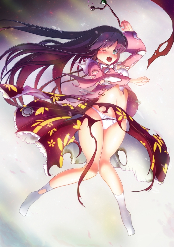 houraisan kaguya (touhou) drawn by amisu