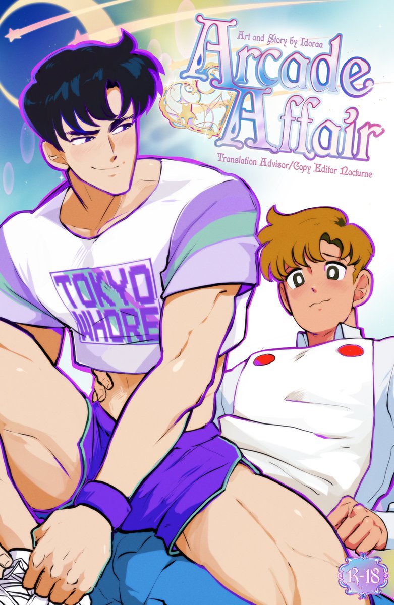 chiba mamoru and furuhata motoki (bishoujo senshi sailor moon) drawn by idoraad
