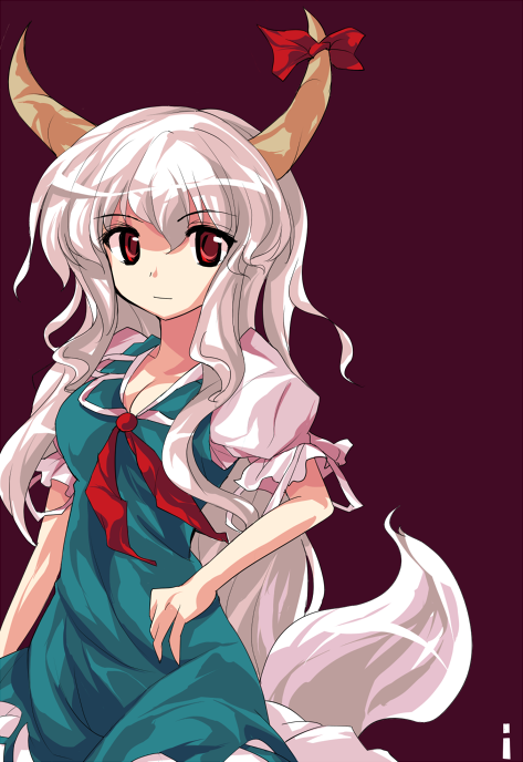 kamishirasawa keine and ex-keine (touhou) drawn by ideolo