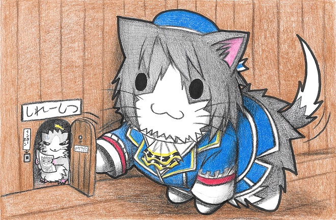admiral, inazuma, takao, non-human admiral, and plasma-chan (kantai collection) drawn by neko_kyo