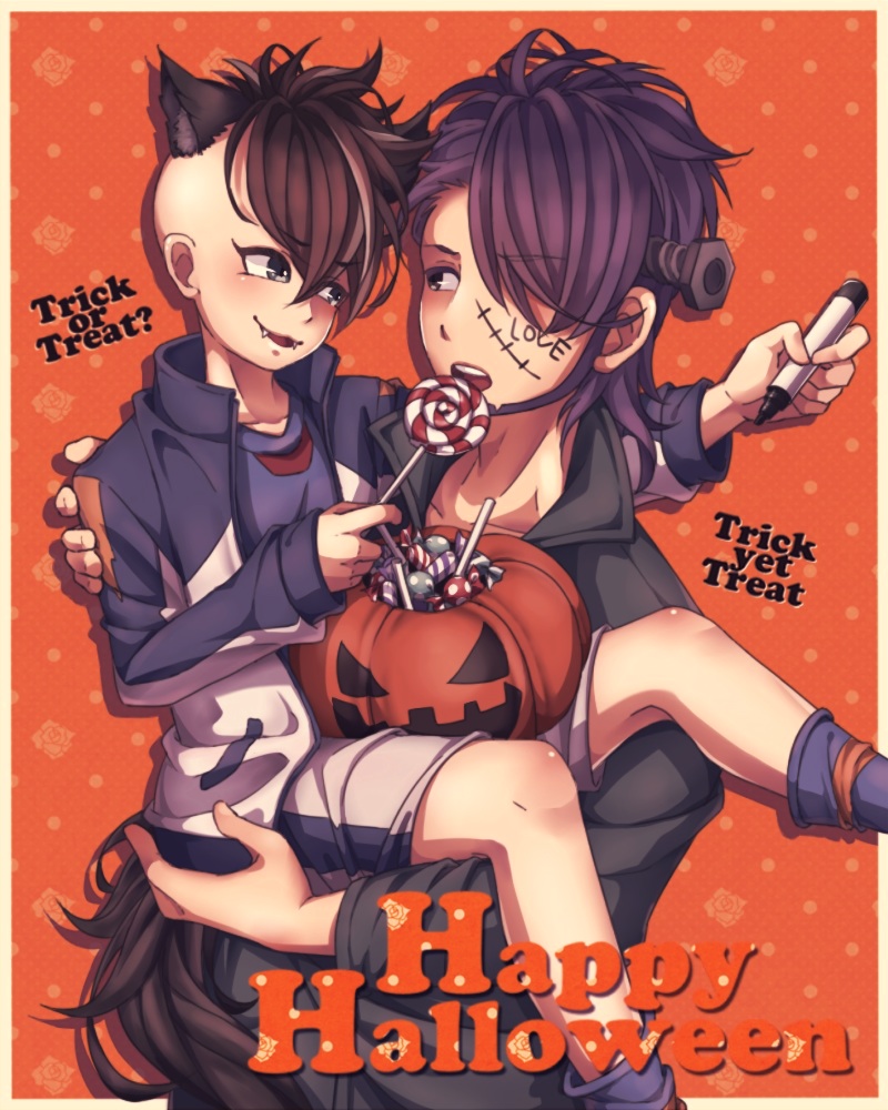 fudou akio and kudou michiya (inazuma eleven) drawn by ly8co