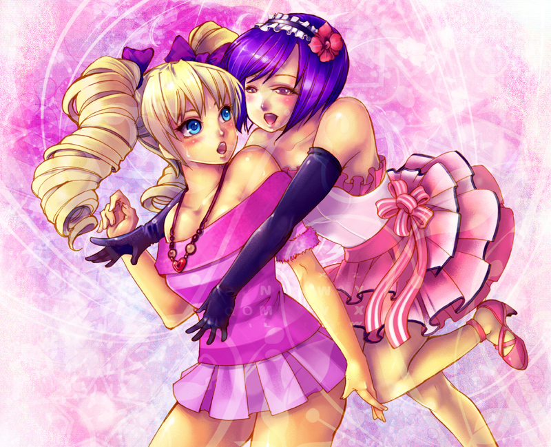 toshiba emi and yuni (bemani and 1 more) drawn by taka_(sanoujo358)