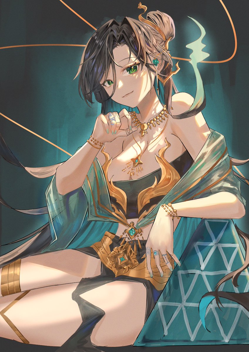 evalia (algorhythm project and 1 more) drawn by shiraki_art