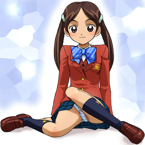 mori kyouko (precure and 1 more) drawn by haruyama_kazunori