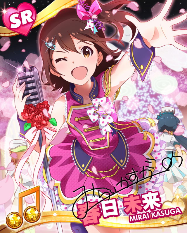 kasuga mirai, kitakami reika, and yabuki kana (idolmaster and 1 more)
