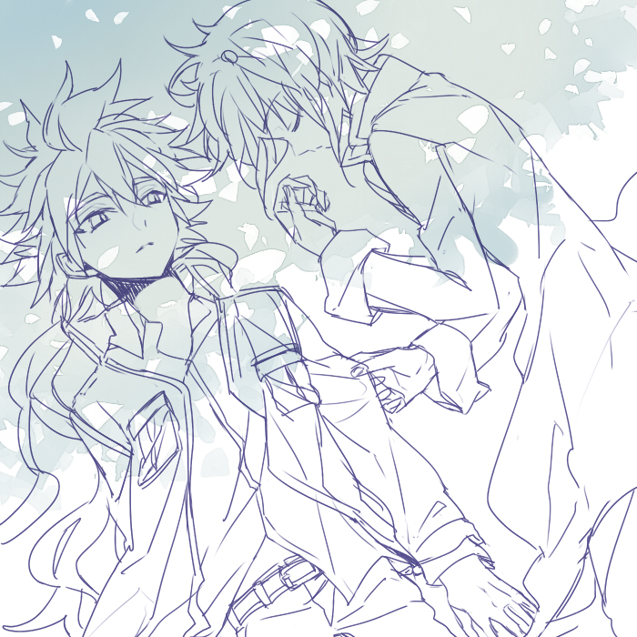 hakuryuu and shuu (inazuma eleven and 1 more) drawn by jaenbba
