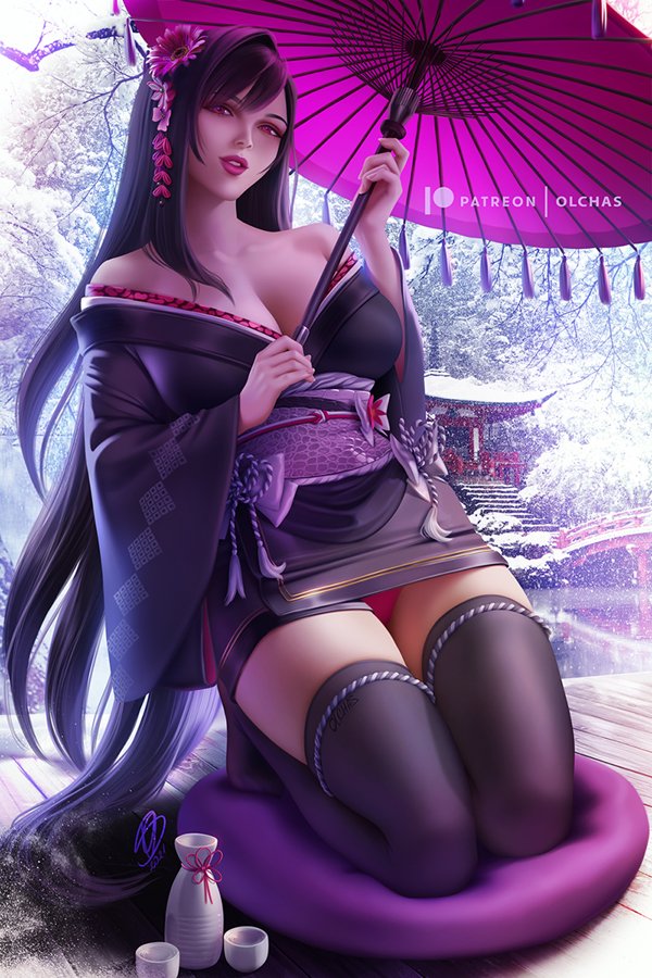 tifa lockhart (final fantasy and 2 more) drawn by olchas