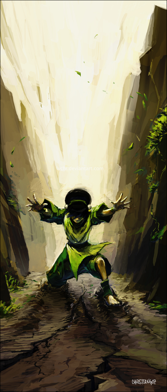 toph beifong (avatar legends and 1 more) drawn by lychi