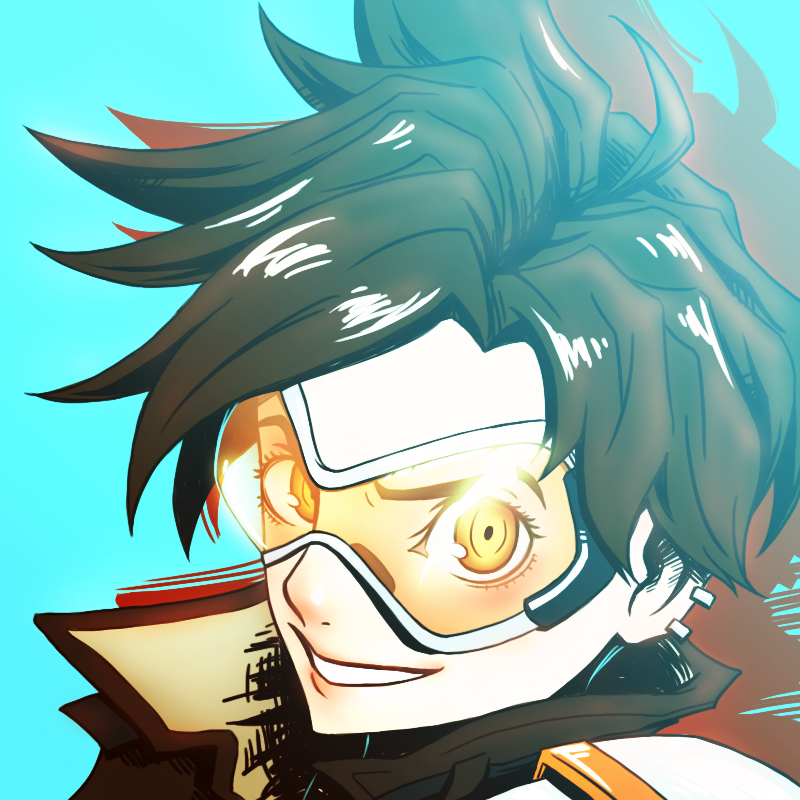 tracer (overwatch and 1 more) drawn by sijia_wang
