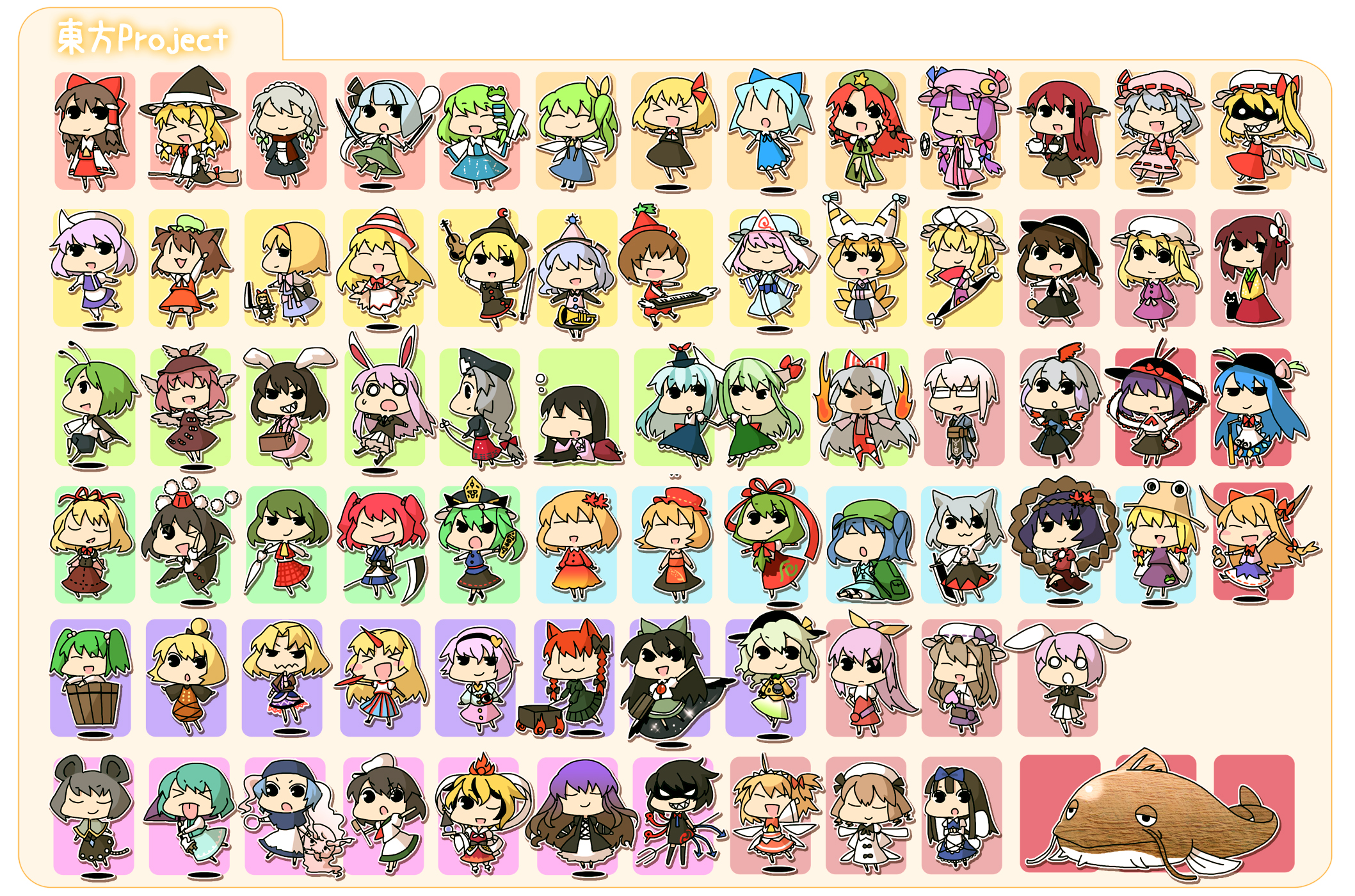 Hakurei Reimu Kirisame Marisa Remilia Scarlet Izayoi Sakuya Flandre Scarlet And 71 More Touhou And 1 More Drawn By Tsurusaki Yuu Danbooru Hakurei Reimu Kirisame Marisa Remilia Scarlet Izayoi Sakuya Flandre Scarlet And 71 More Touhou And 1 More Drawn By Tsurusaki Yuu Danbooru