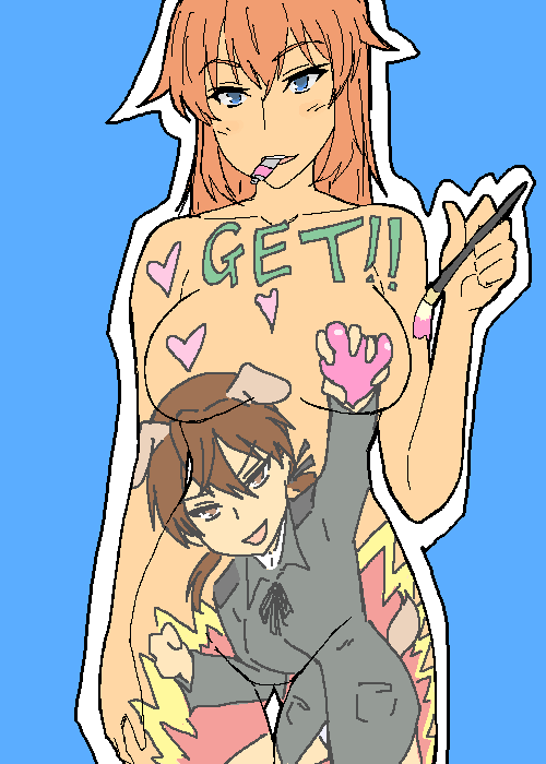 gertrud barkhorn and charlotte e. yeager (world witches series and 1 more) drawn by 69_(tranquilo)