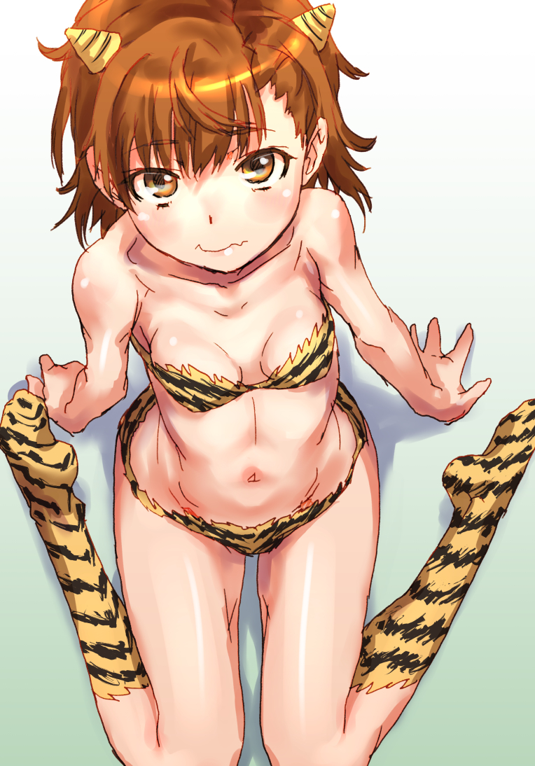 misaka mikoto and lum (toaru majutsu no index and 2 more) drawn by raika9