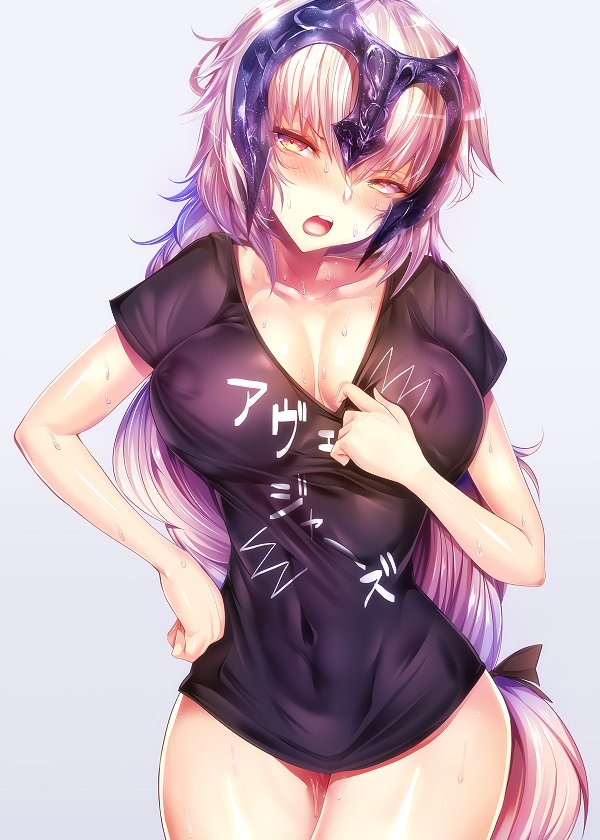 jeanne d'arc alter (fate and 1 more) drawn by silly_(marinkomoe)