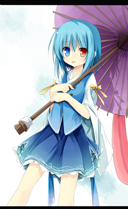 tatara kogasa (touhou) drawn by yuuhagi_(amaretto-no-natsu)
