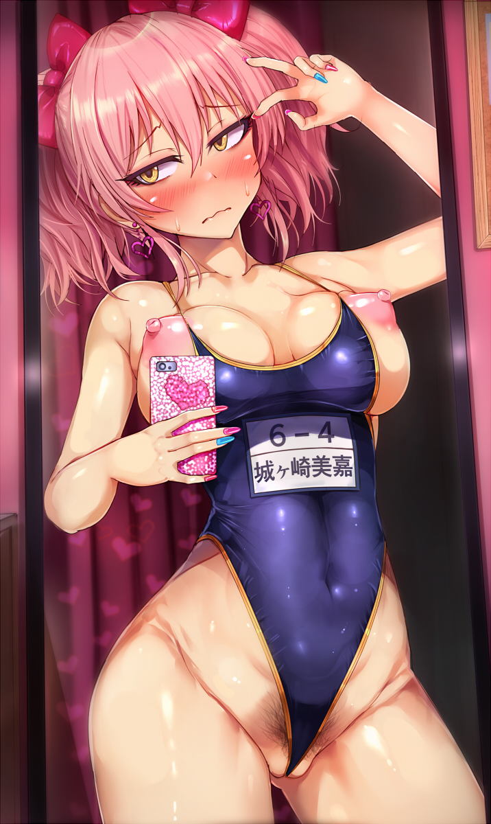 jougasaki mika (idolmaster and 1 more) drawn by hot_melon