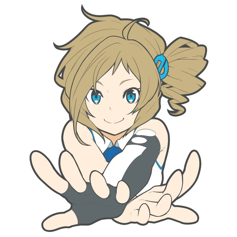 aizawa inori (os-tan and 1 more) drawn by collateral_damage_studios and waha_(artist)