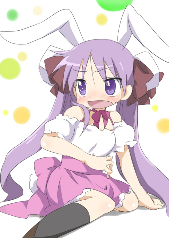 hiiragi kagami and usada hikaru (lucky star and 1 more) drawn by maruki_(punchiki)
