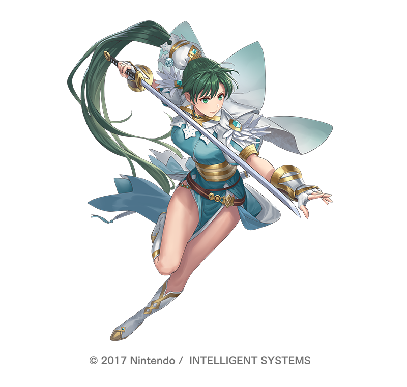lyn (fire emblem and 2 more) drawn by cuboon
