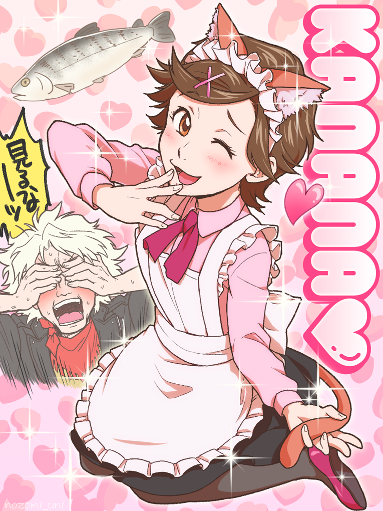 ludwig van beethoven and otowa kanae (classicaloid) drawn by nozomi_uni