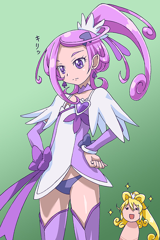 aida mana, kenzaki makoto, cure heart, and cure sword (precure and 1 more) drawn by rohitsuka