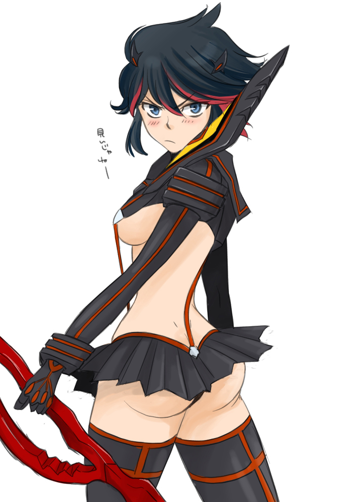matoi ryuuko and senketsu (kill la kill) drawn by nyarulake
