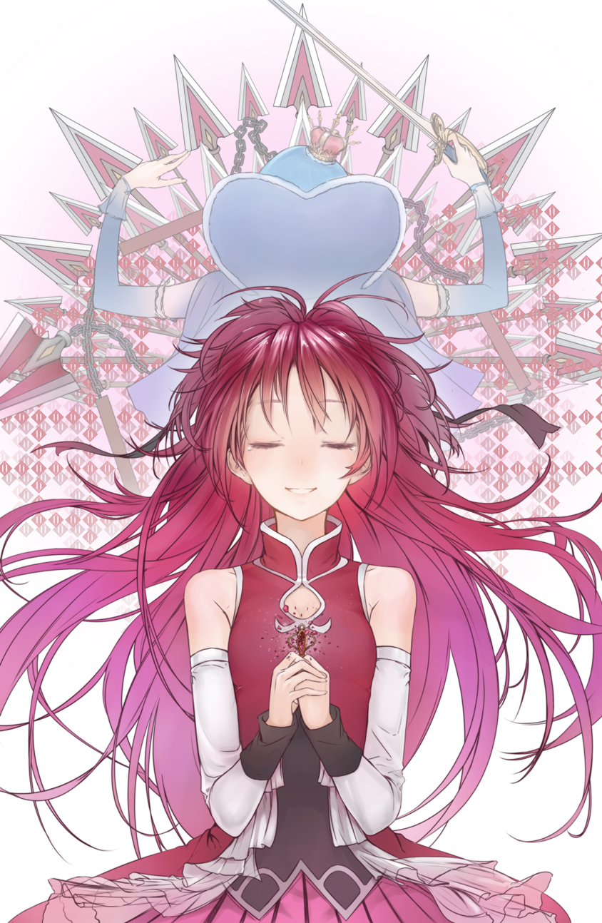 miki sayaka, sakura kyoko, and oktavia von seckendorff (mahou shoujo madoka magica) drawn by mins_(minevi)
